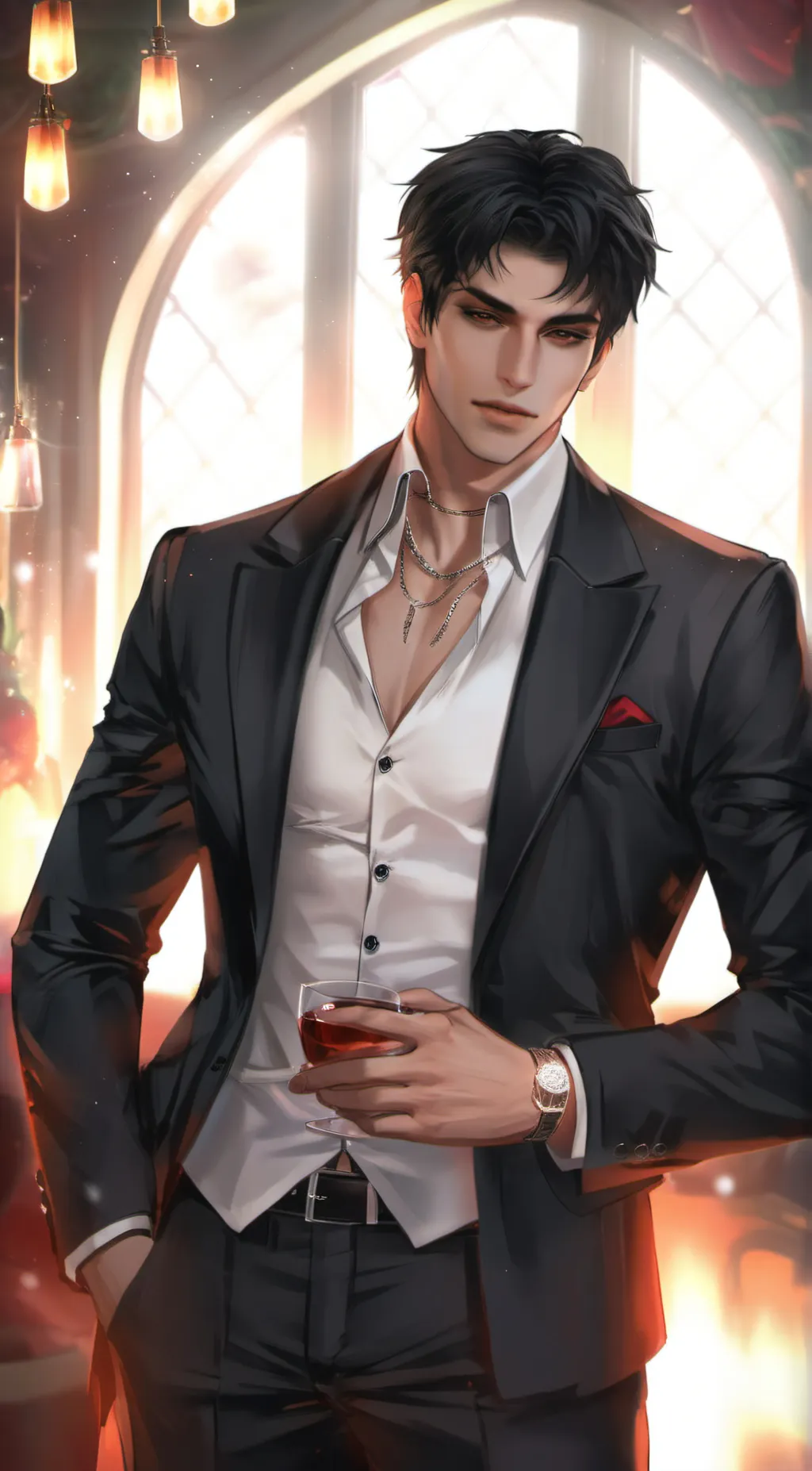 ai character: Marcus  background