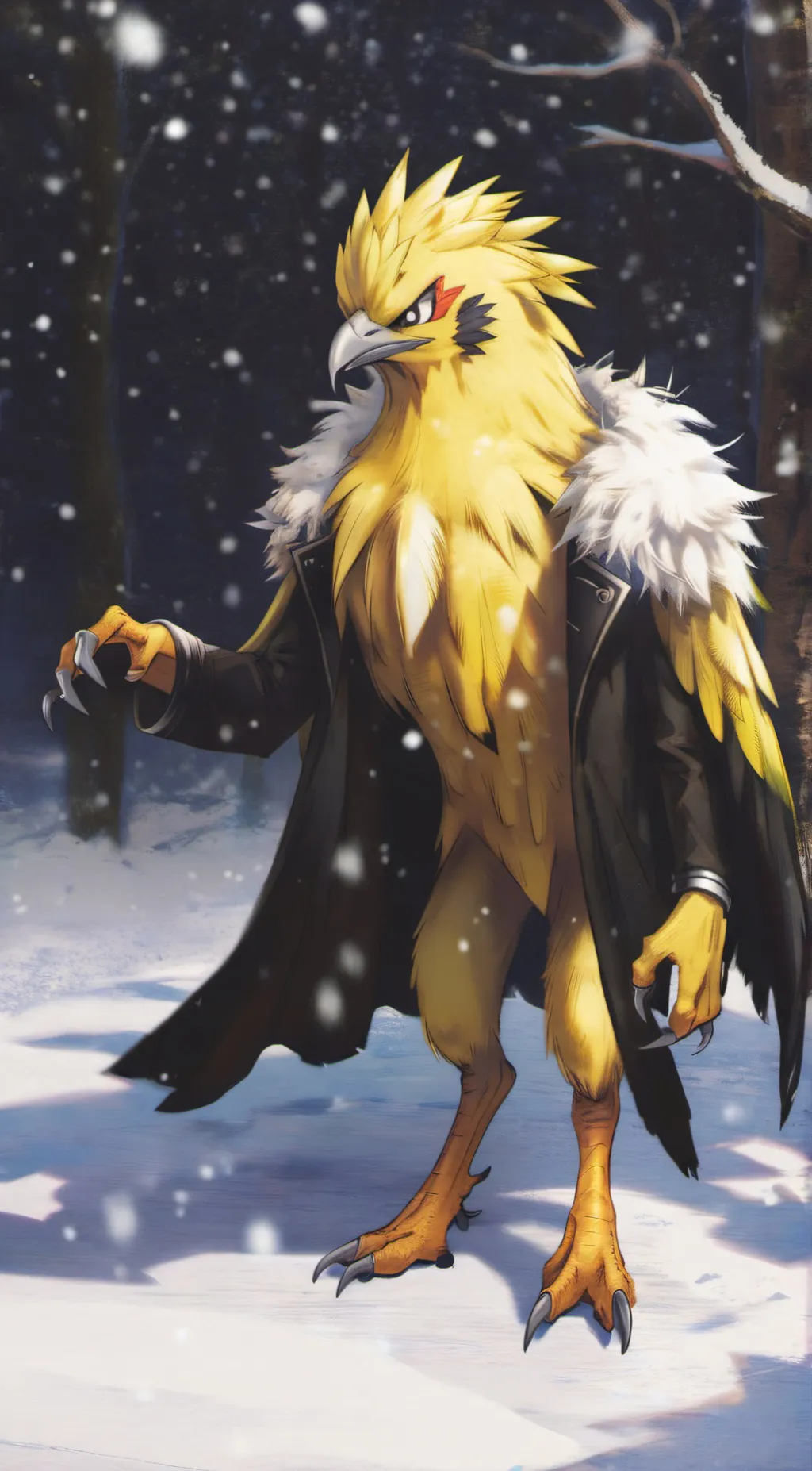 ai character: Zank background