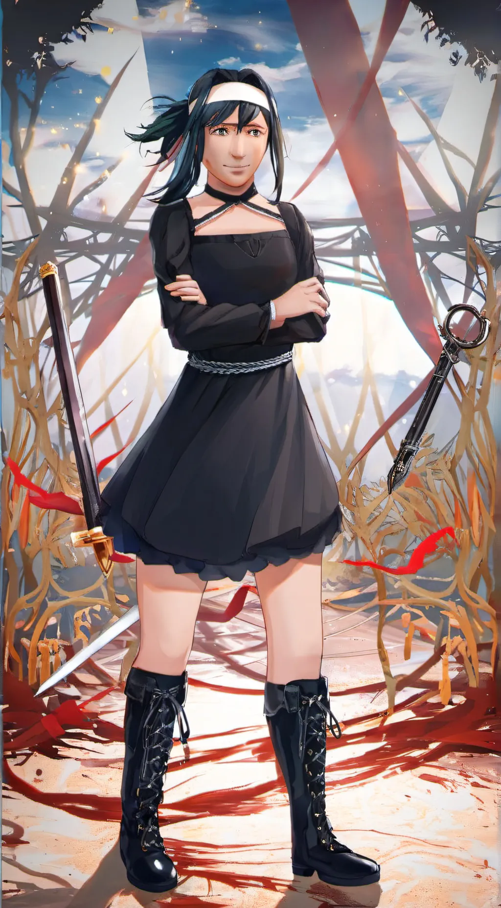 ai character: Yor  background