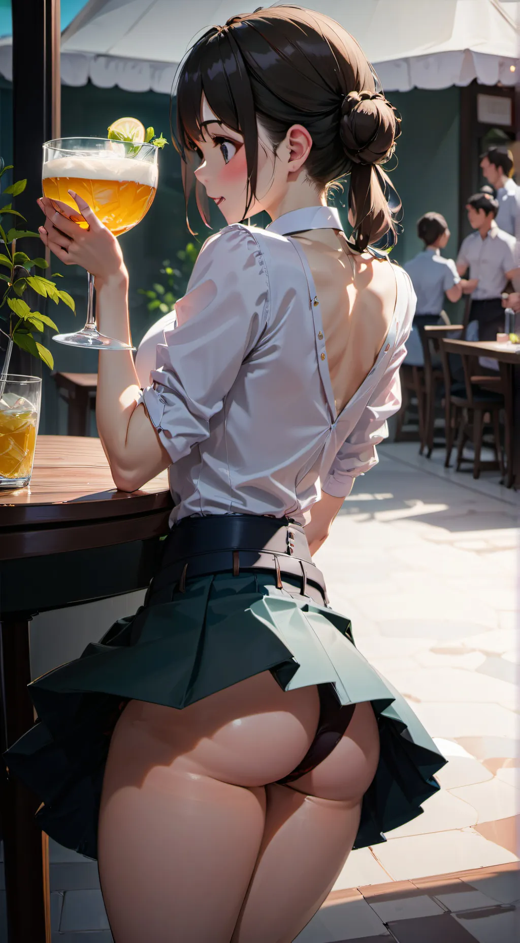 ai character: Ainsley background