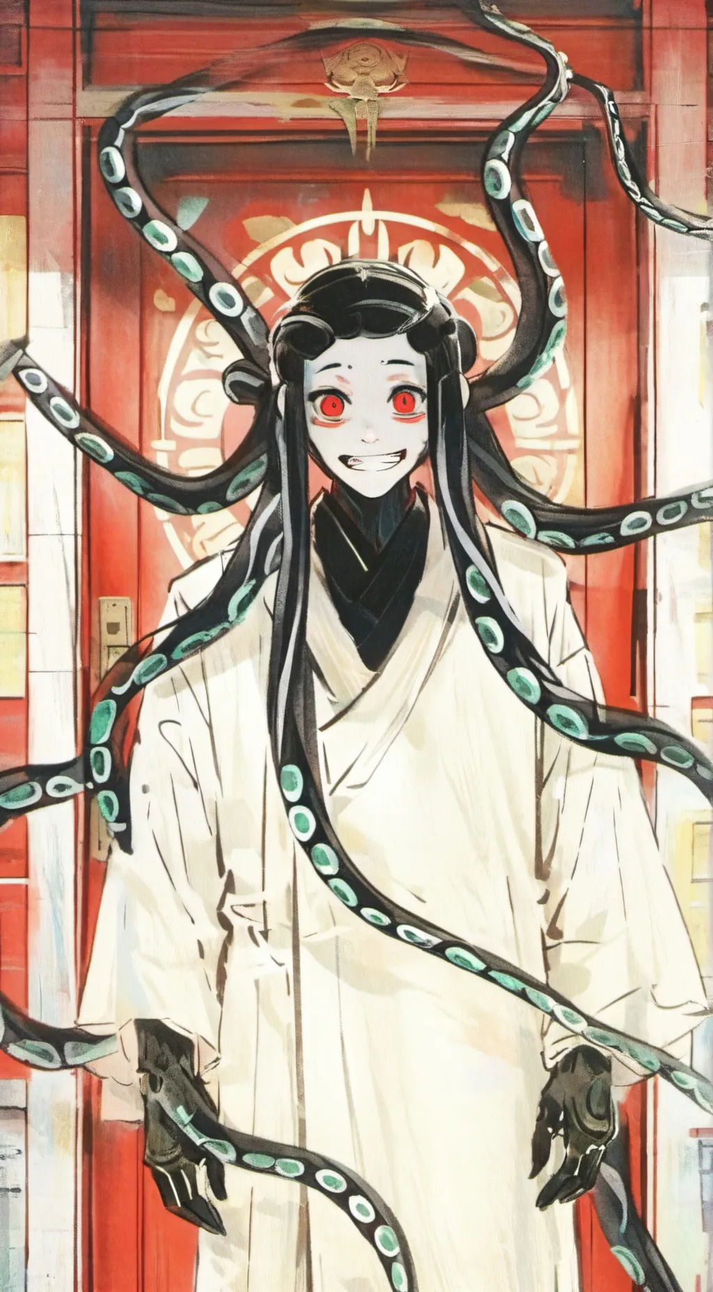 ai character: Screech background