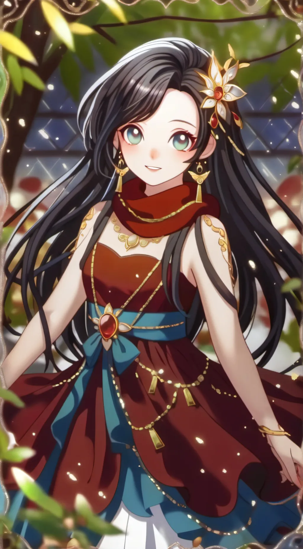 ai character: Aria background