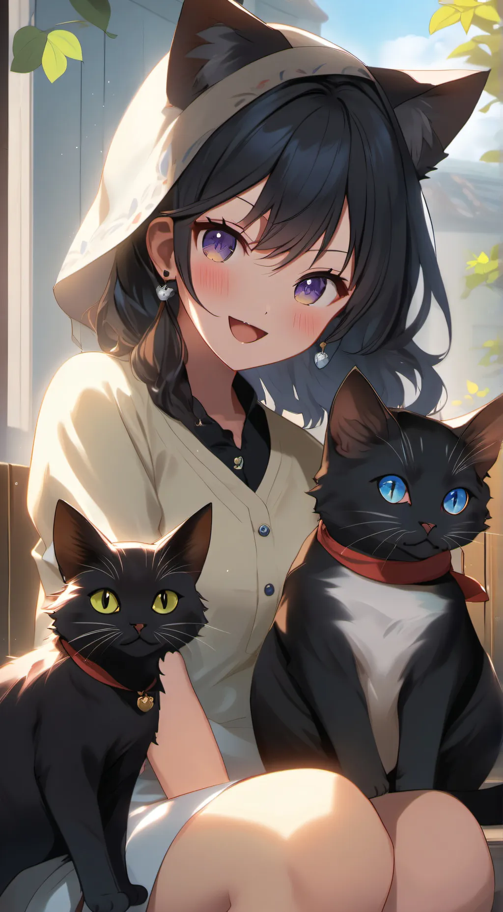 ai character: kat background