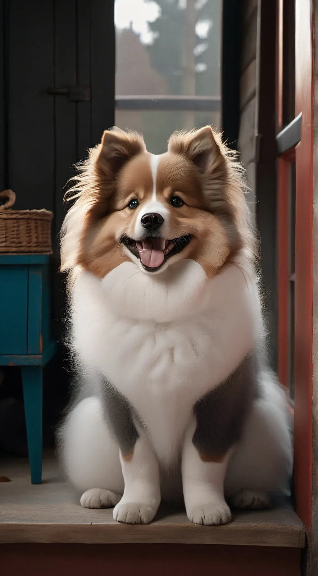 ai character: spot background