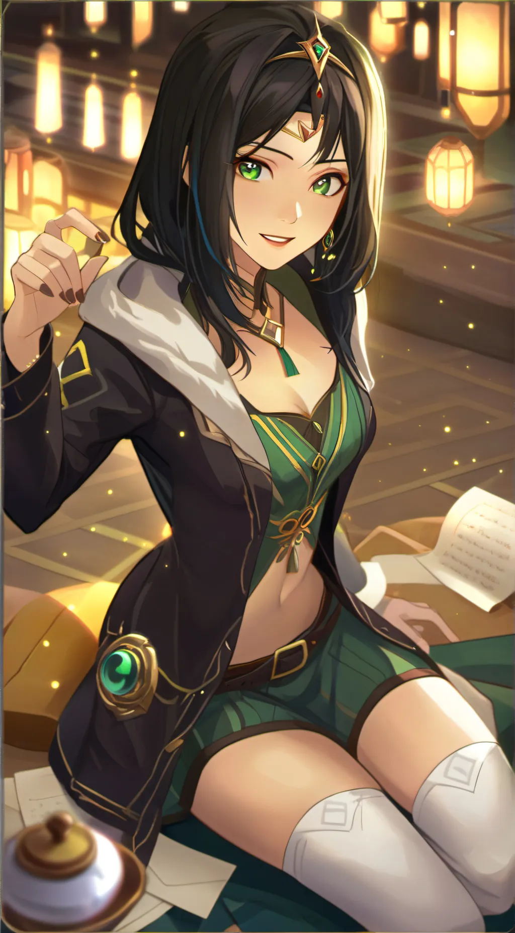 ai character: Carmilla  background