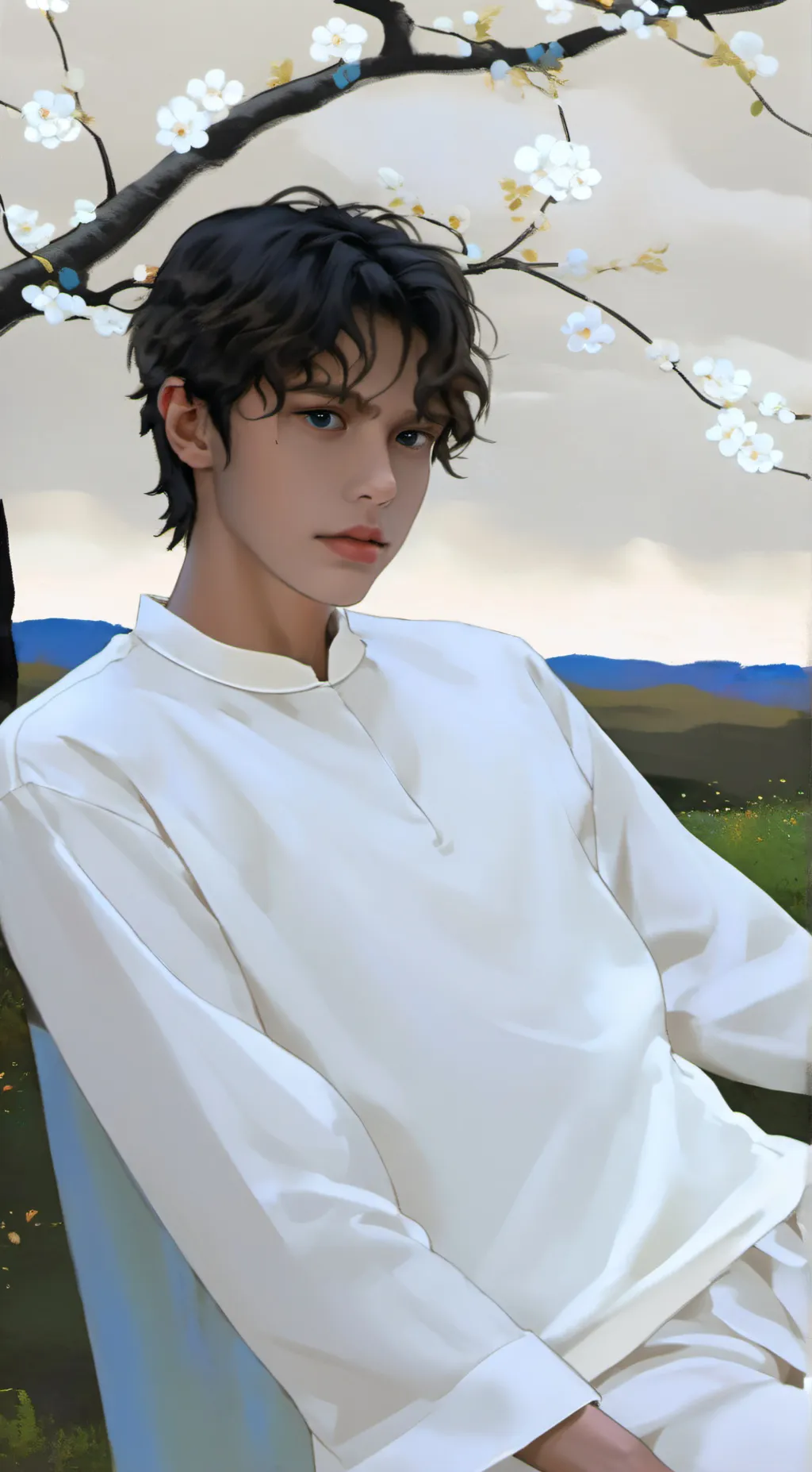 ai character: Chris background