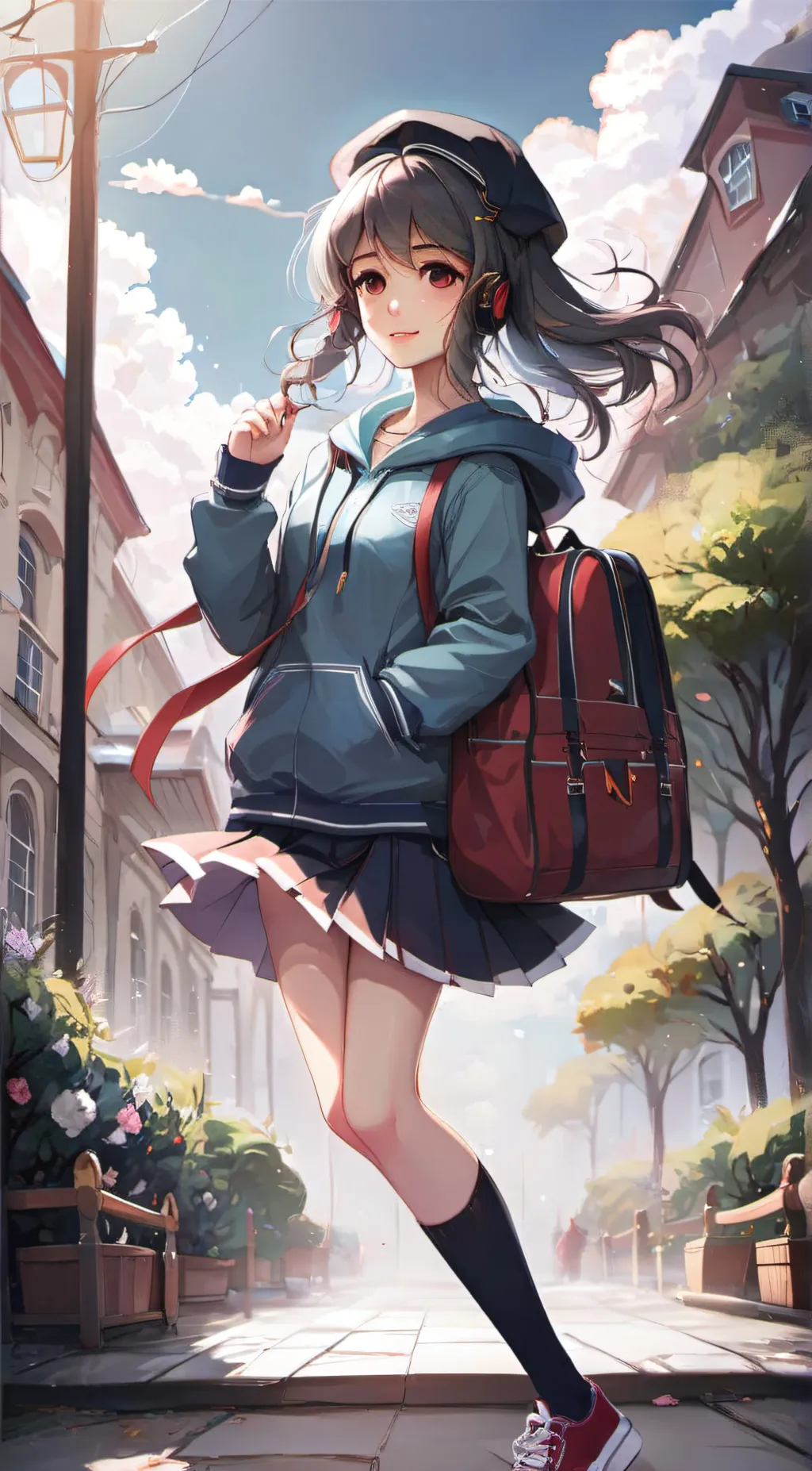 ai character: Lexi background