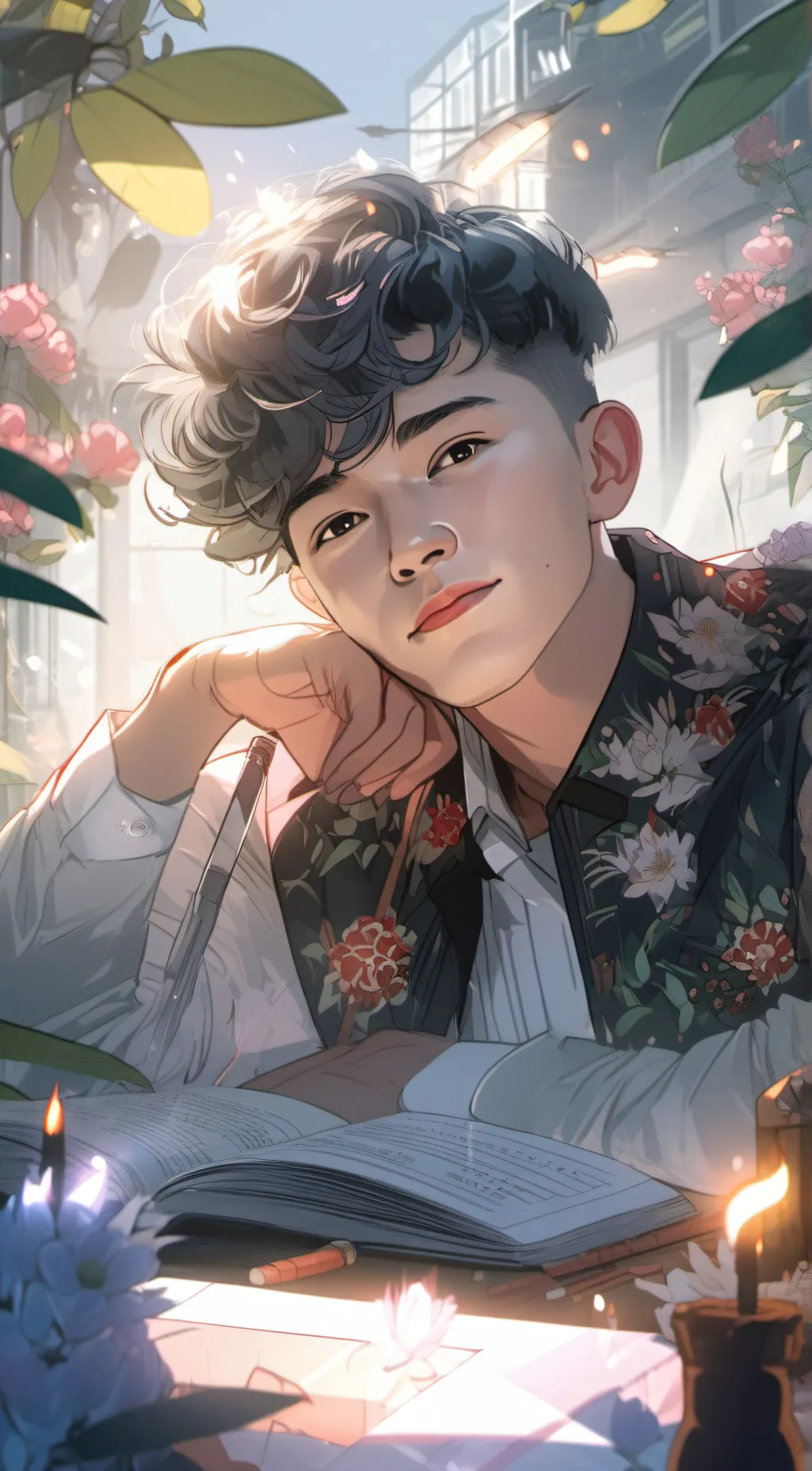 ai character: James lockhart  background