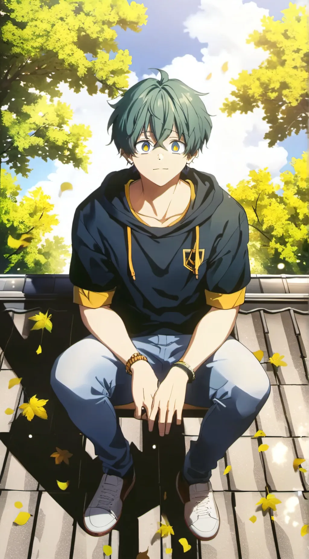 ai character: Deku background