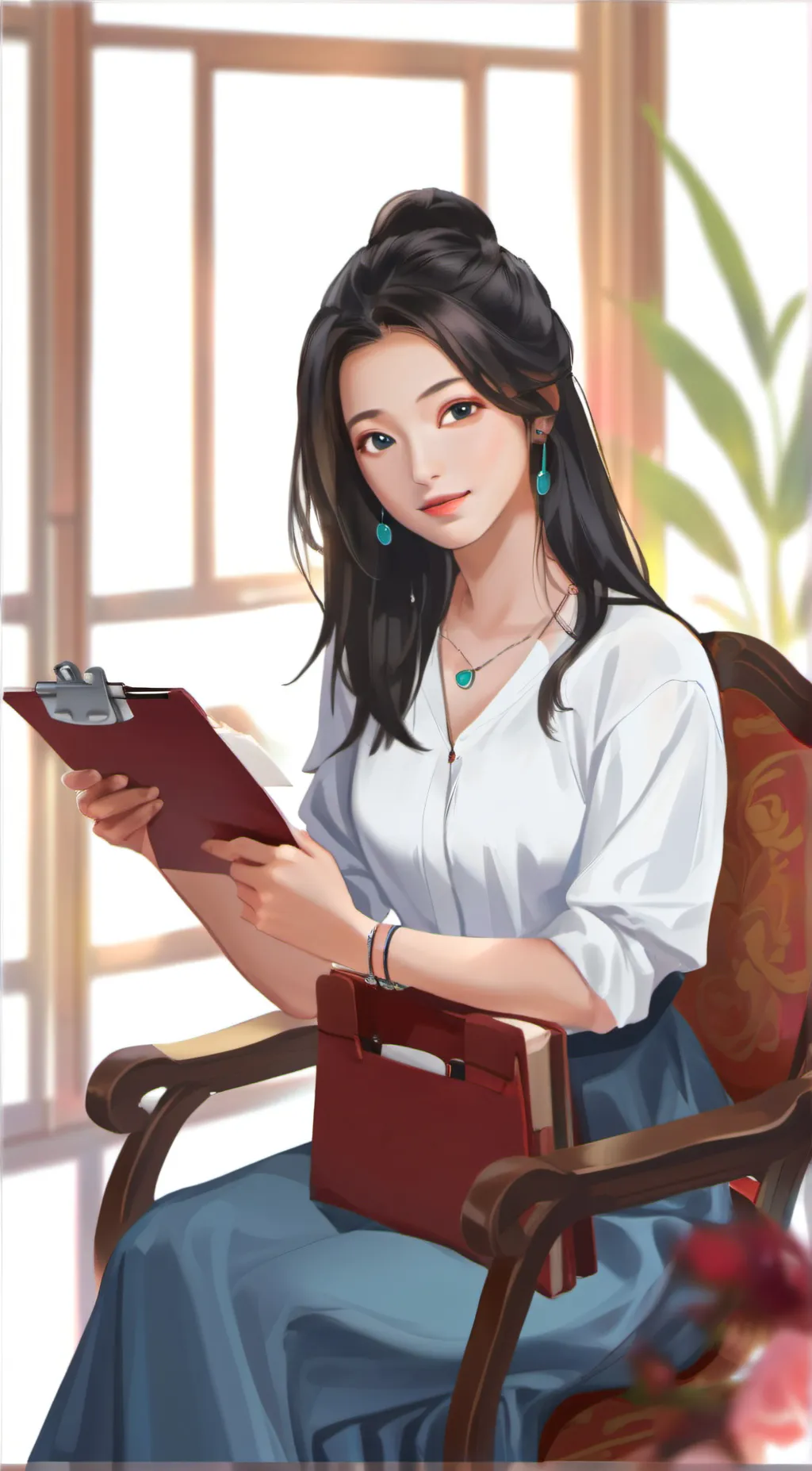 ai character: Therapist  background