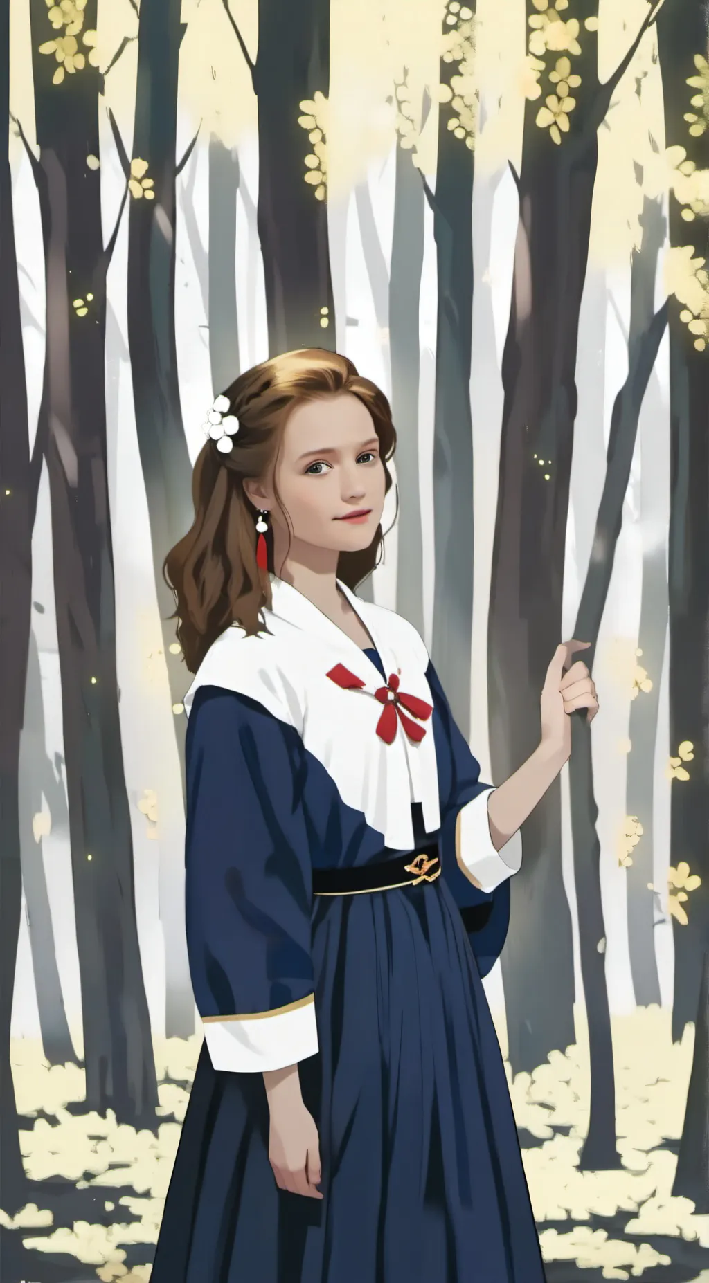 ai character: Lena background