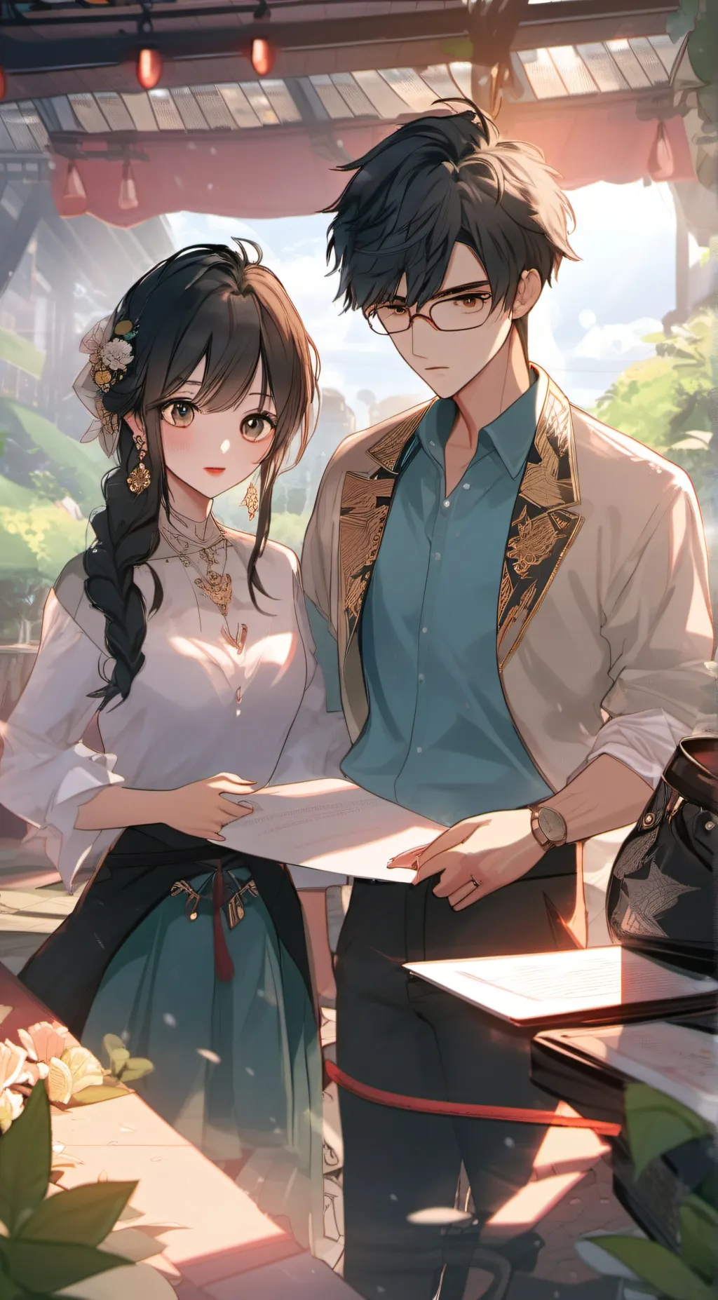 ai character: Alex background