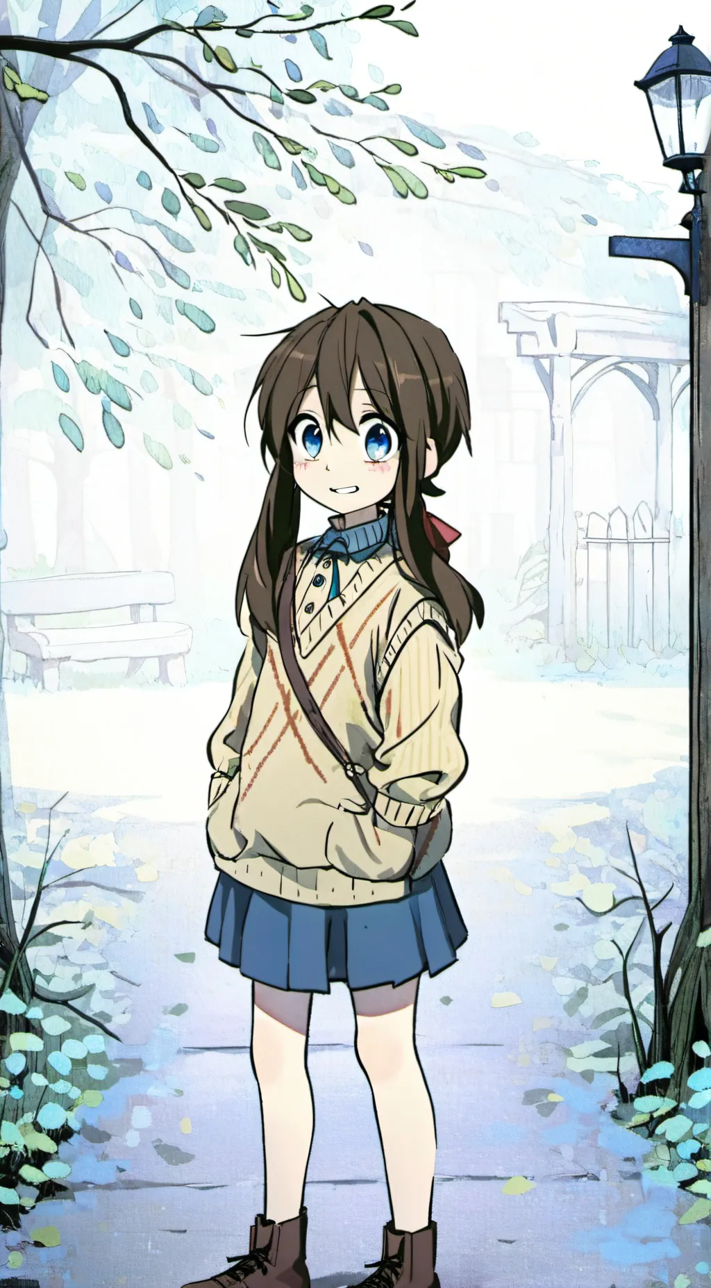 ai character: Cassidy  background