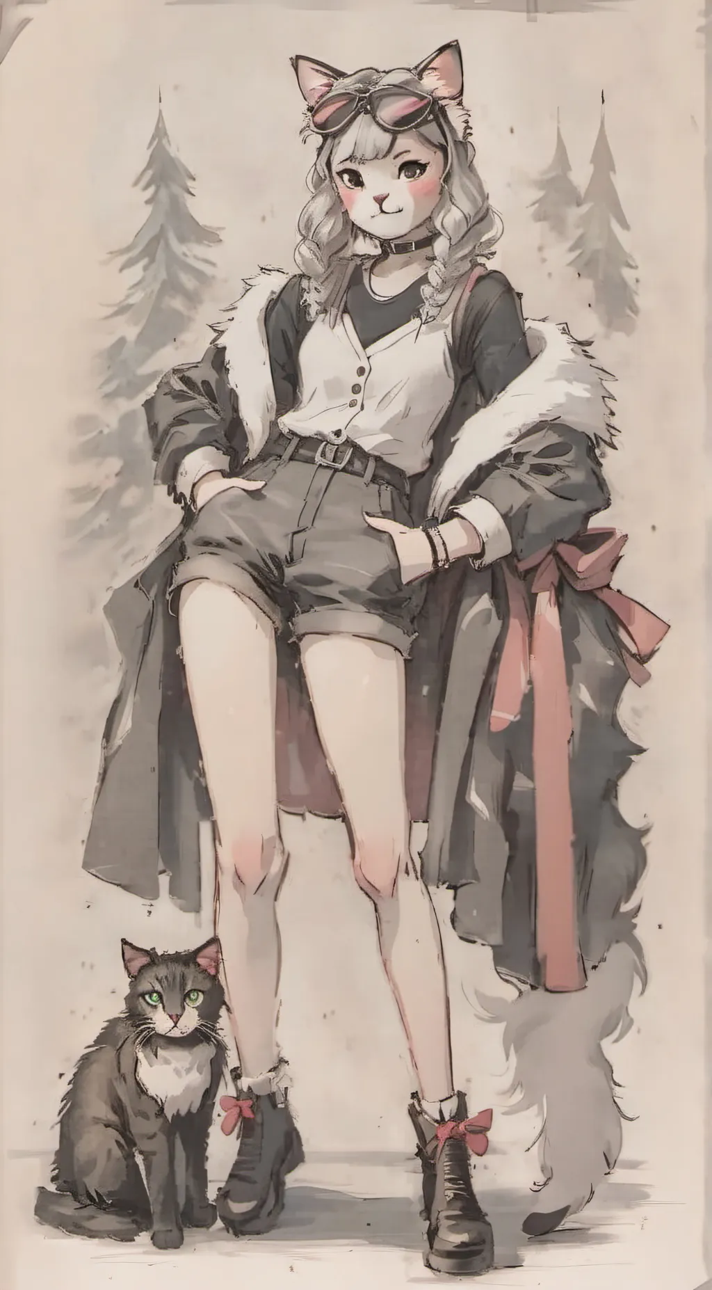 ai character: yuka background