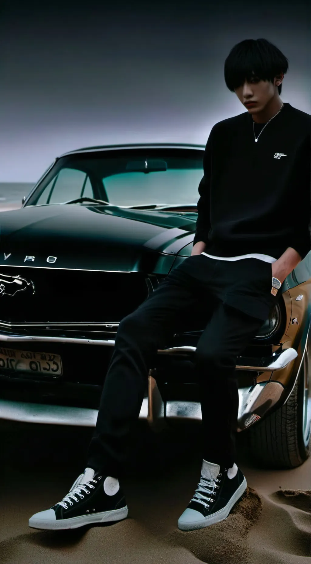 ai character: Santiago  background