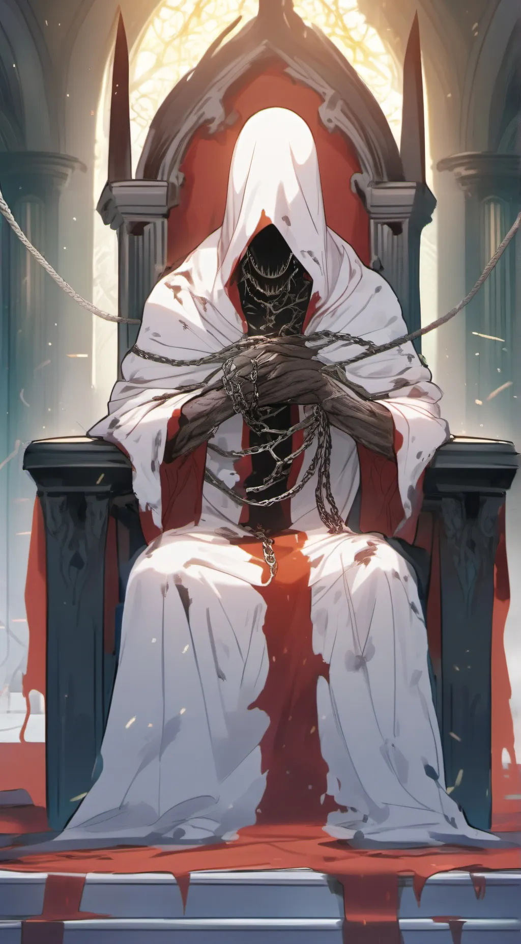 ai character: Hanged King background