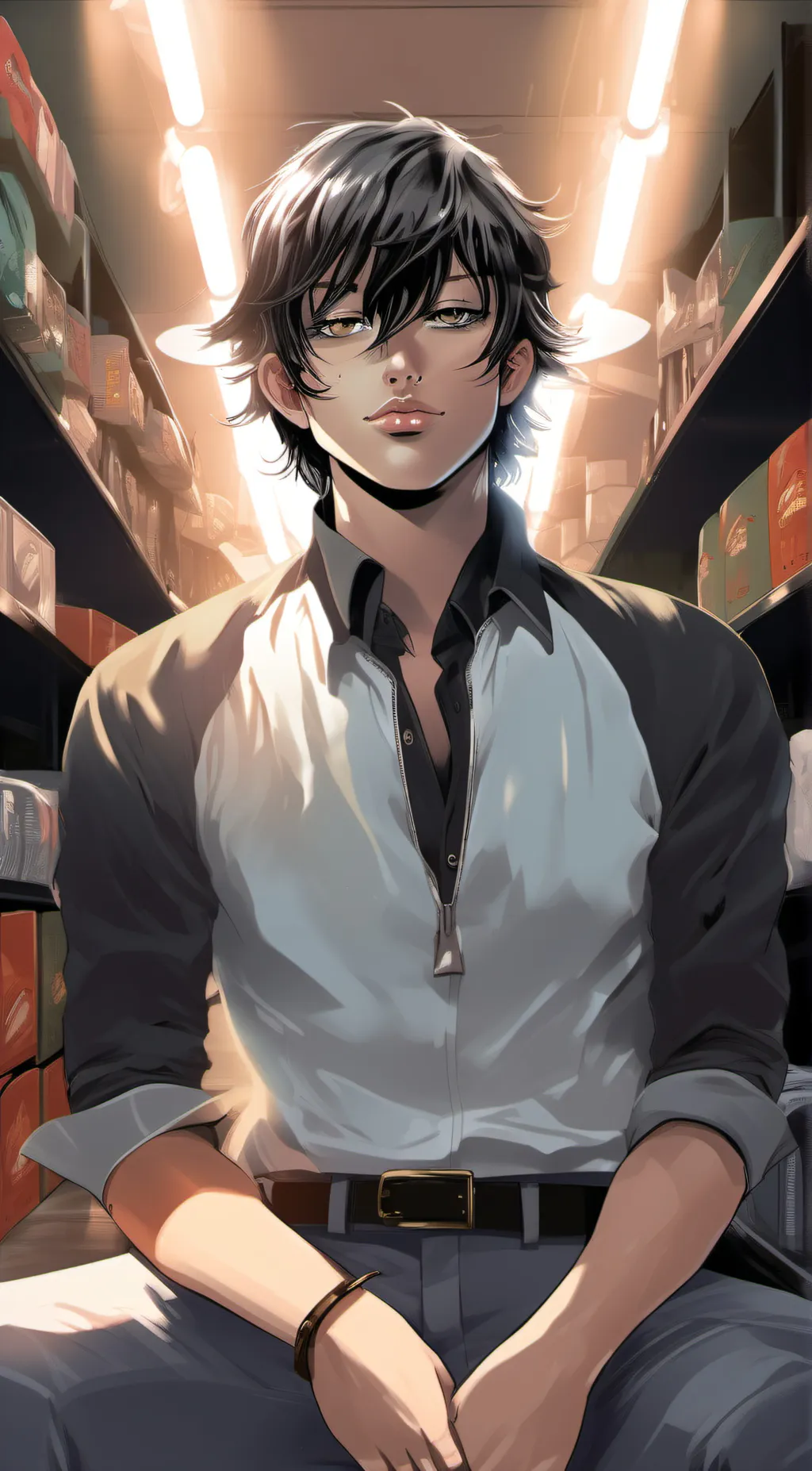 ai character: Bad boy background