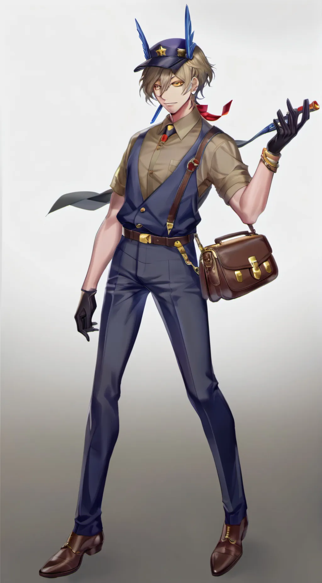 ai character: Danny the light!! background