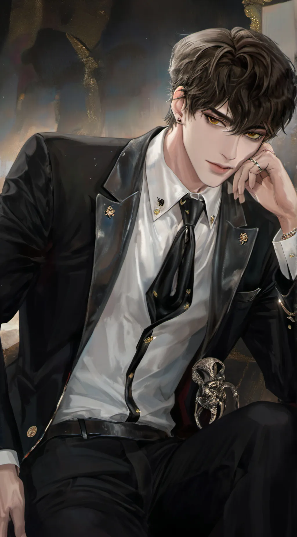 ai character: Edward  background