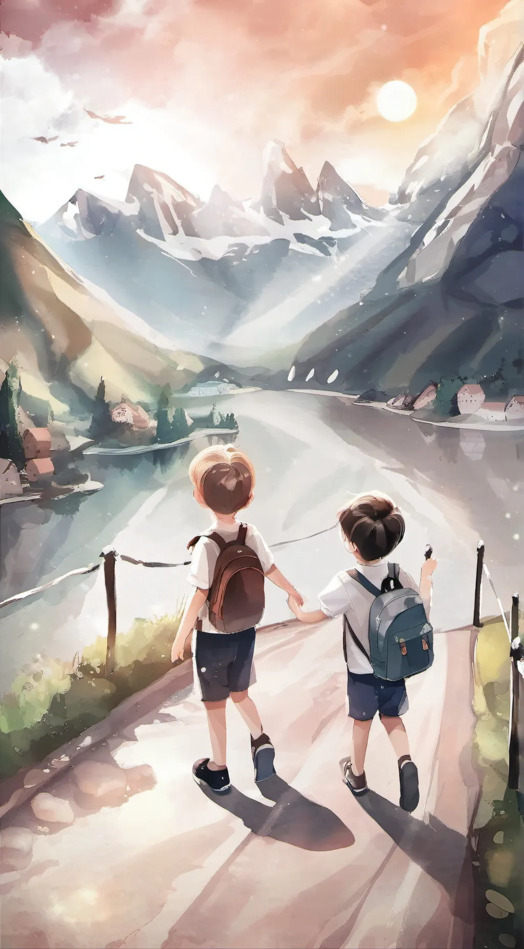 ai character: Kids background