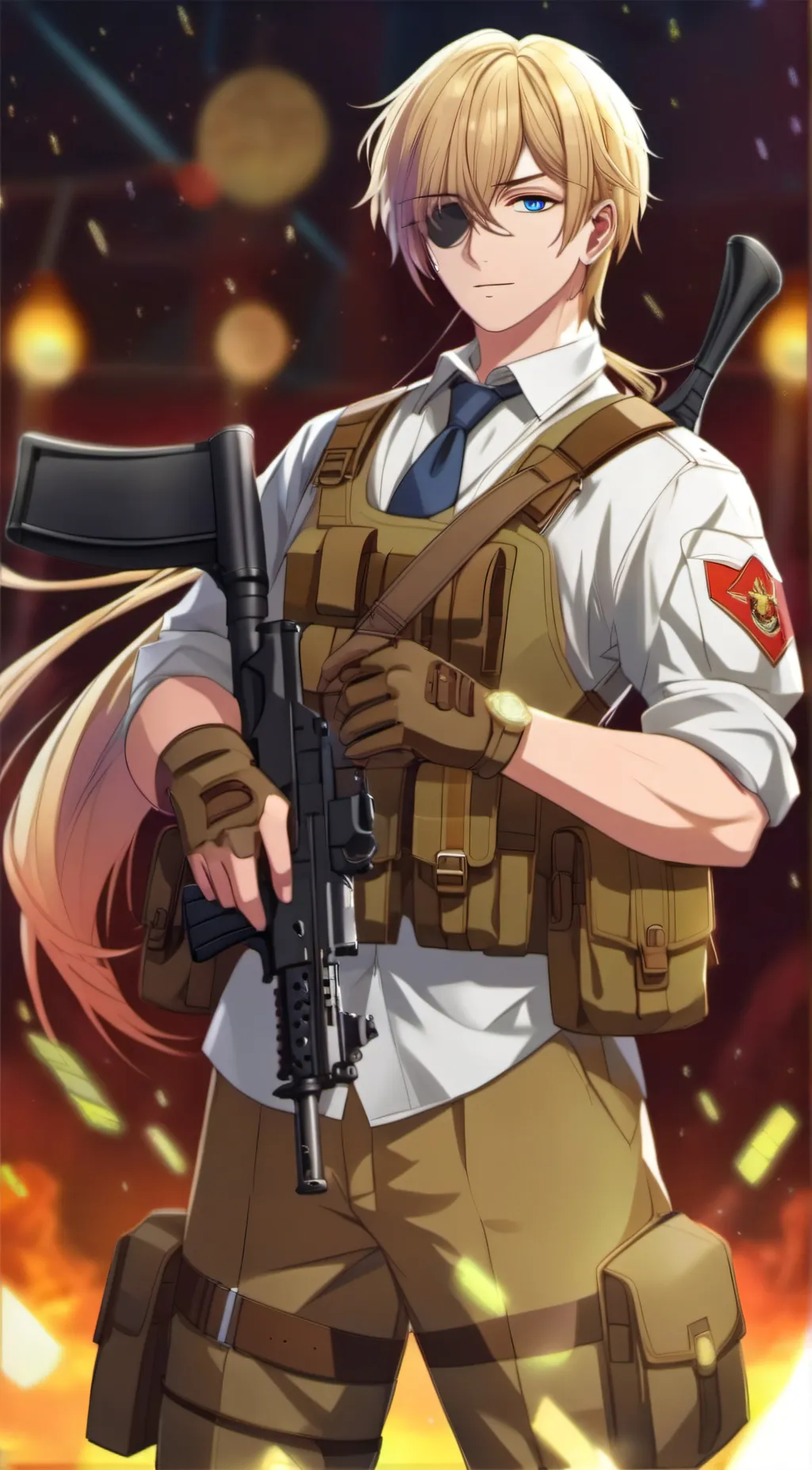 ai character: riyu background