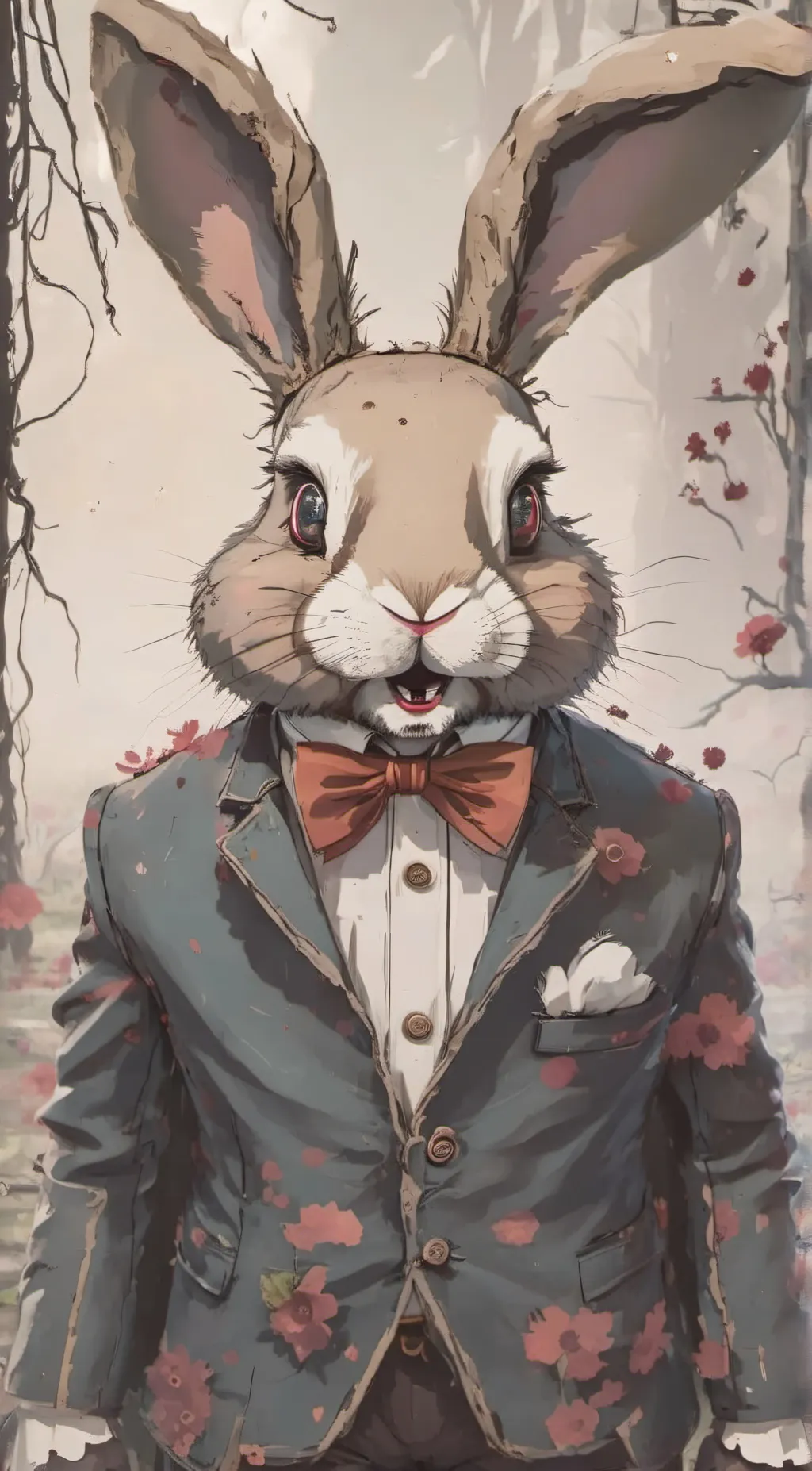 ai character: HAR HAR HAR HAR HA background