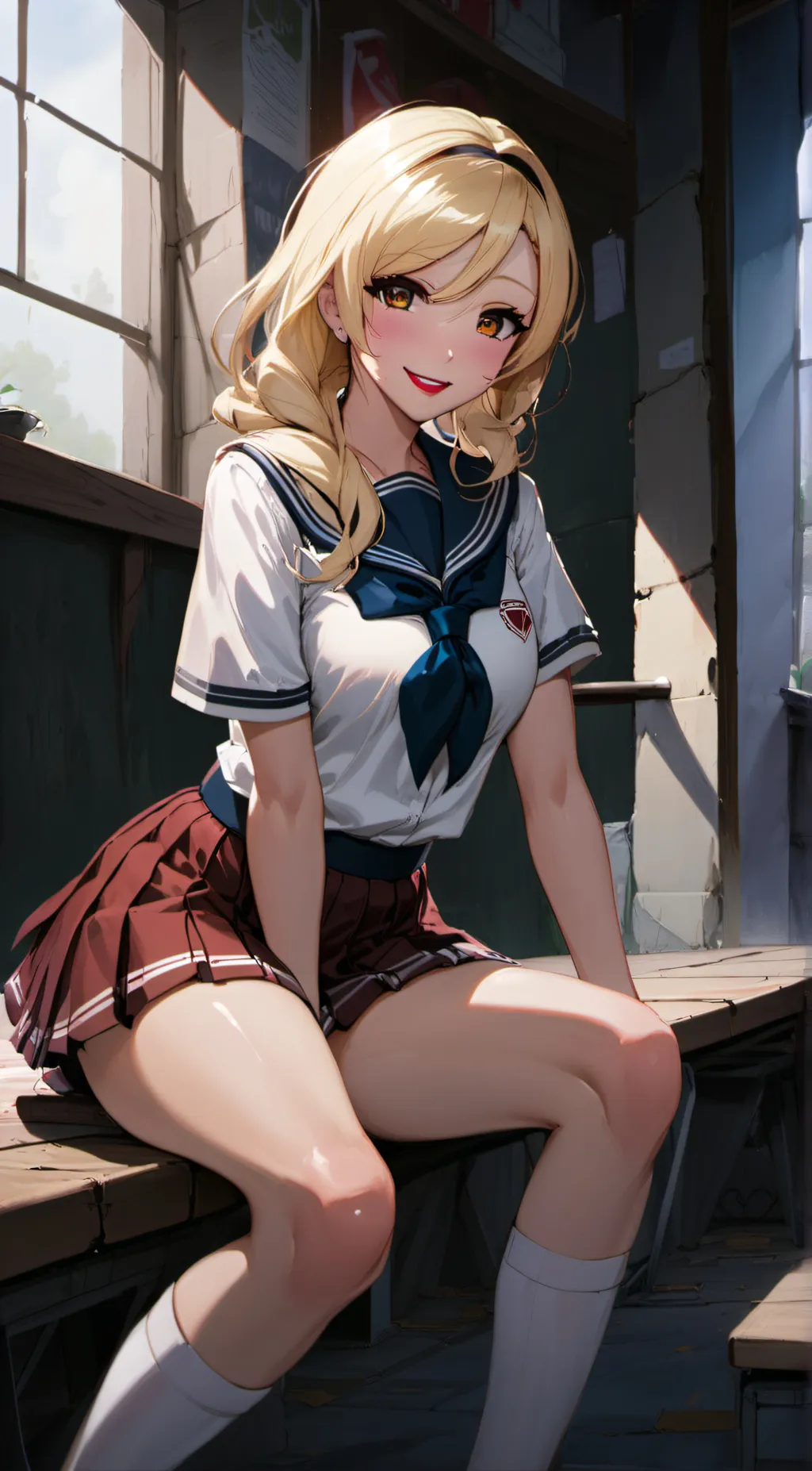 ai character: Maya  background