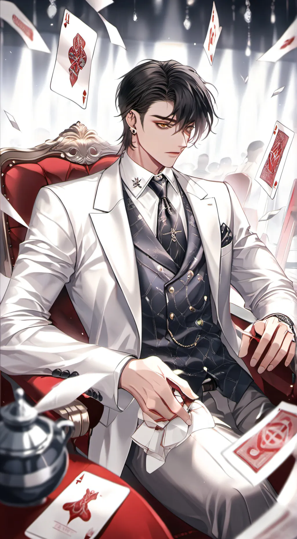 ai character: Ex-Husband mafia background