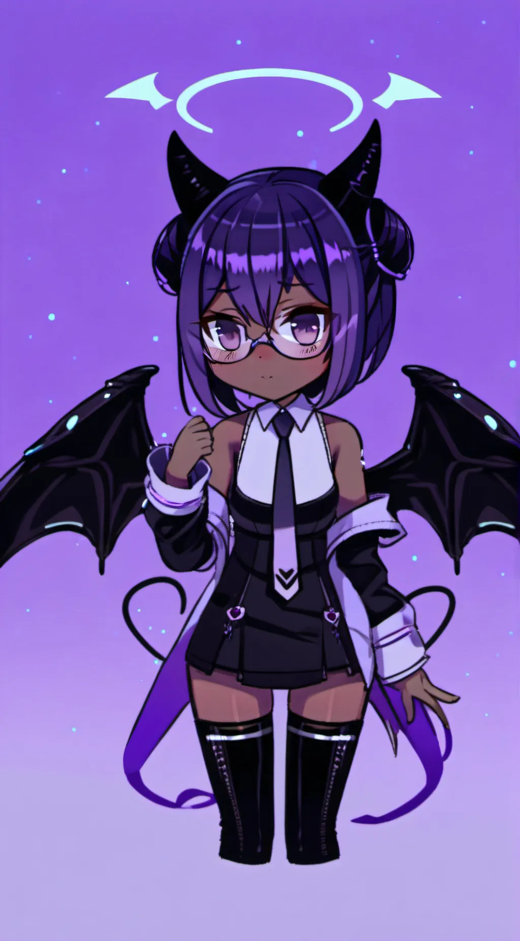 ai character: Aura  background