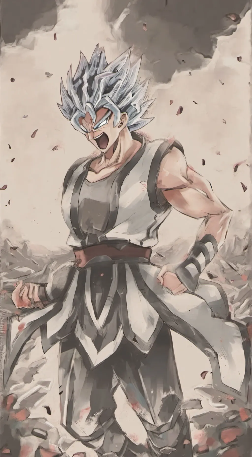 ai character: Goku  background