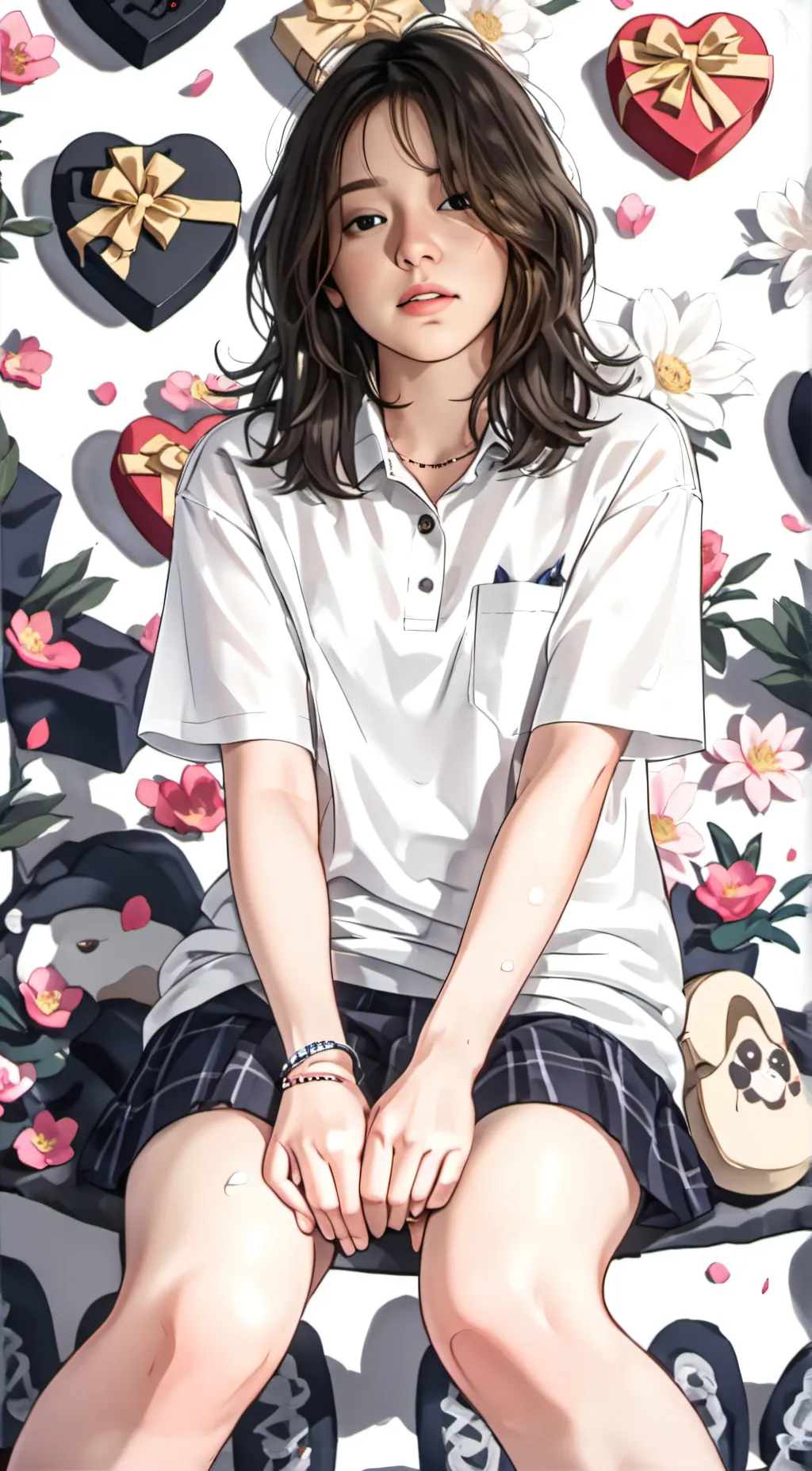 ai character: Oburi/me background