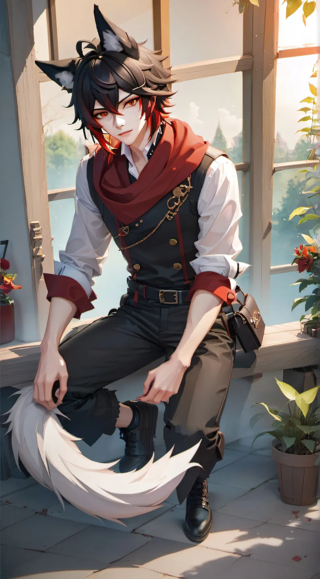 ai character: Kai background