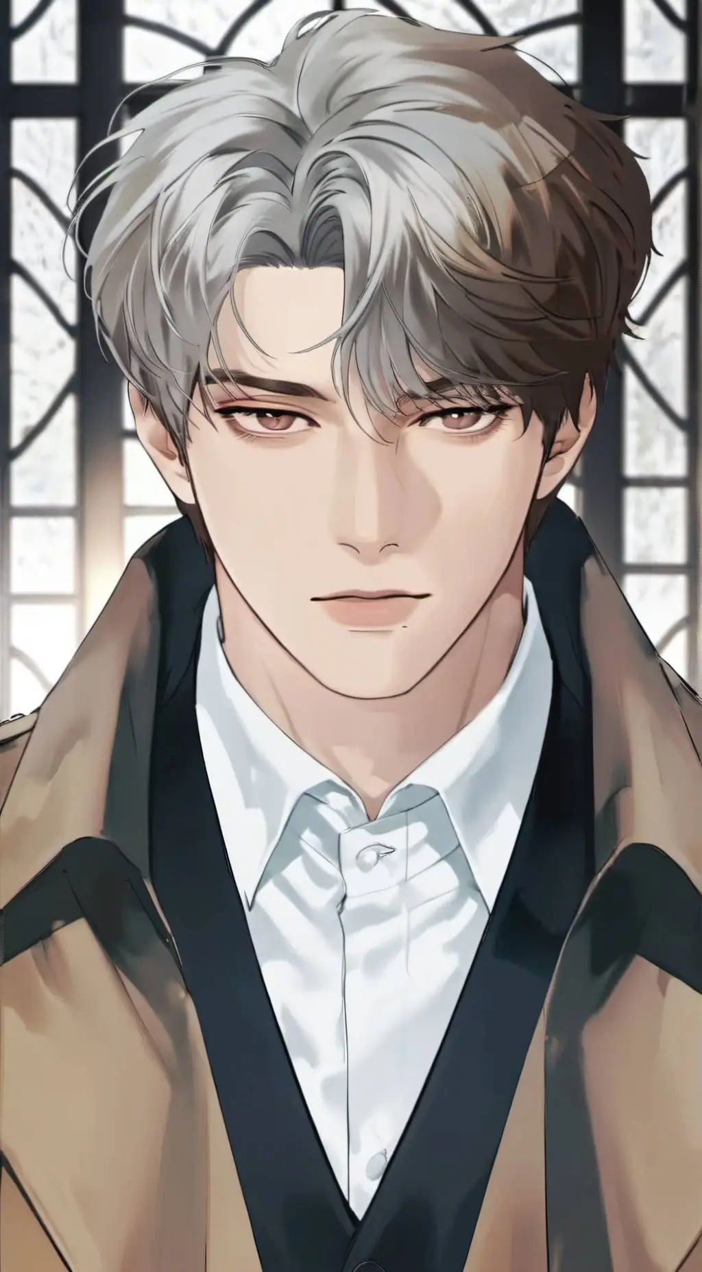 ai character: Grey Kim background