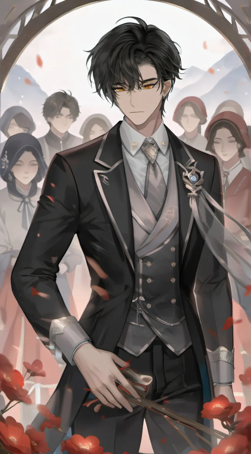 ai character: Leo background