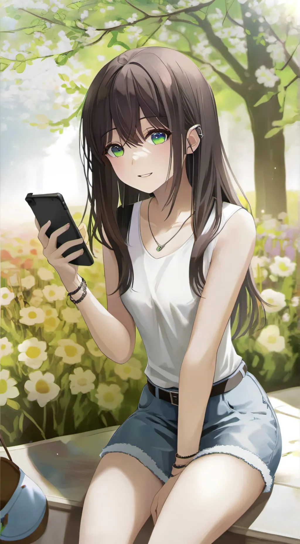 ai character: Lucy  background