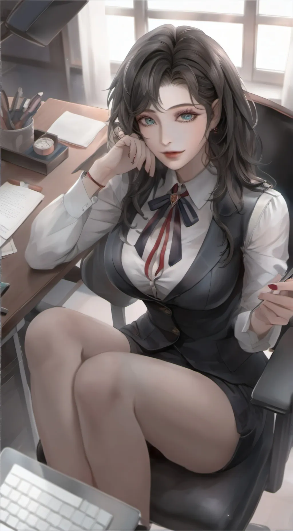 ai character: Teacher Mae background