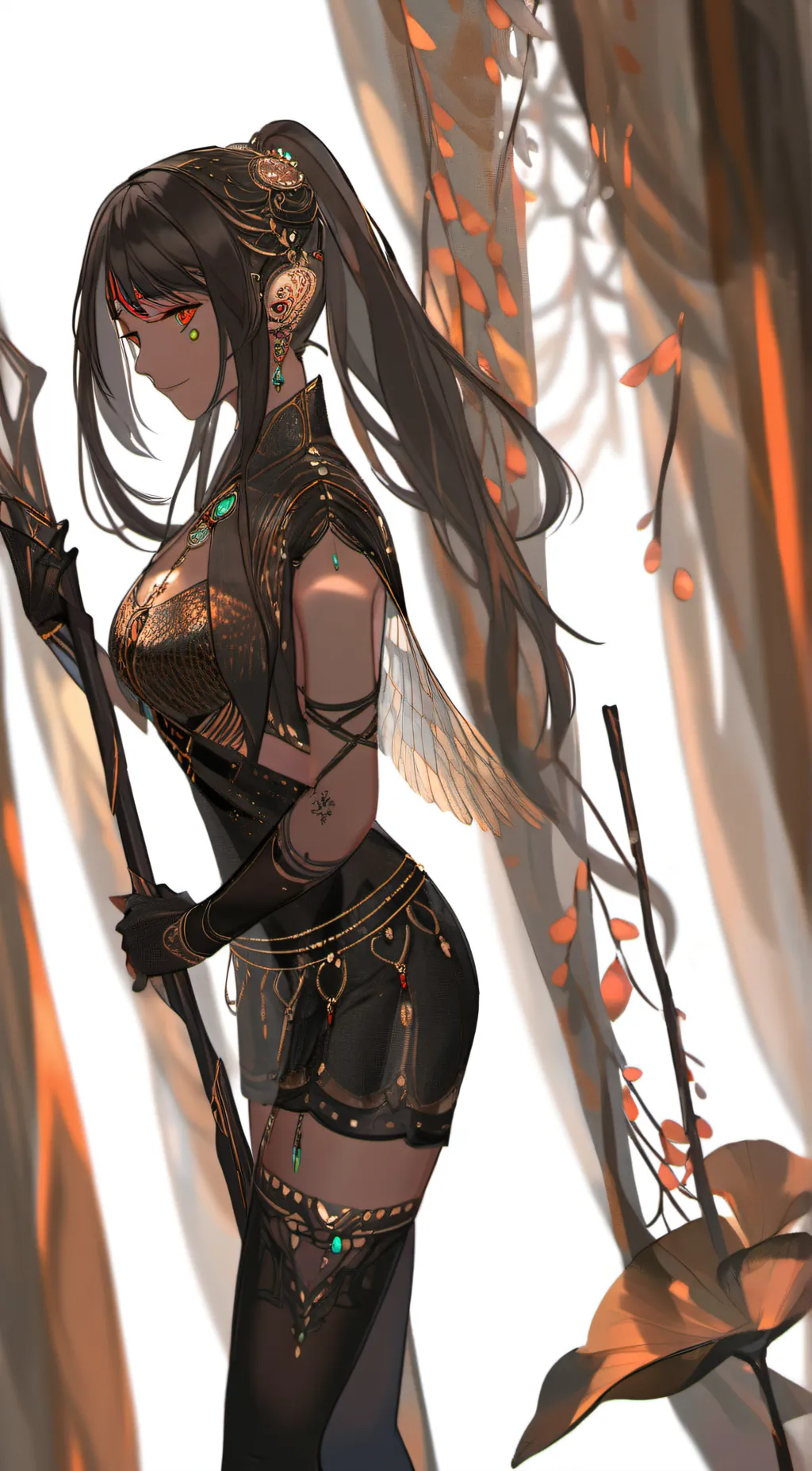 ai character: saint bella turla background