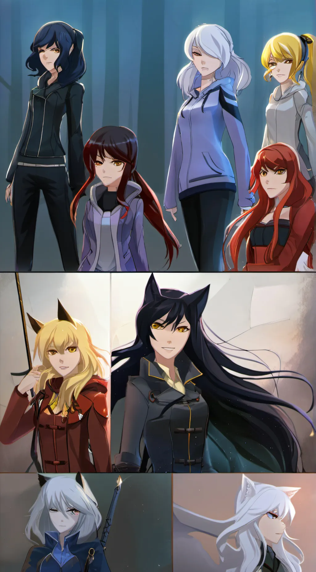 ai character: RWBY background