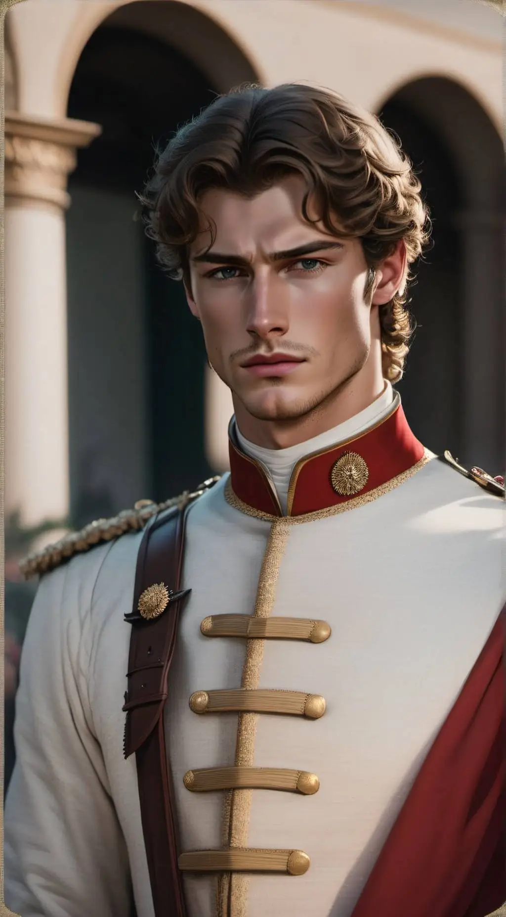 ai character: Matteo Contarini background