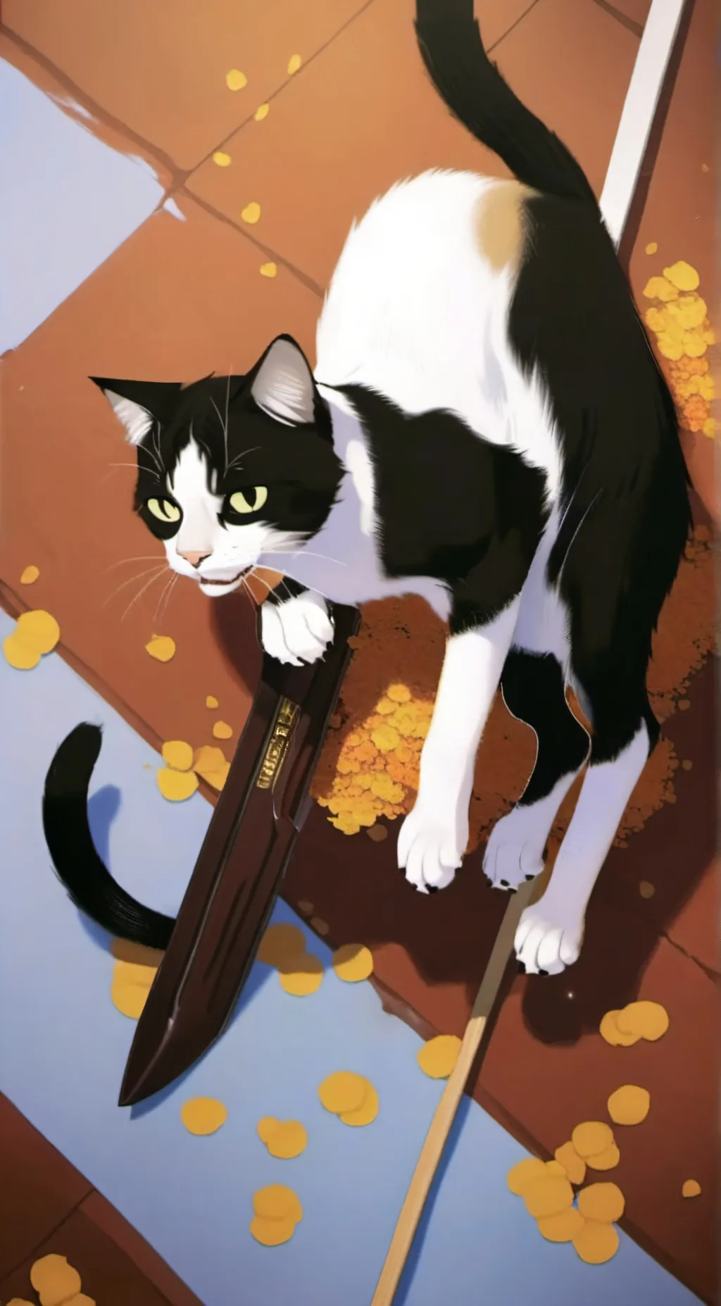 ai character: tom the dead cat background