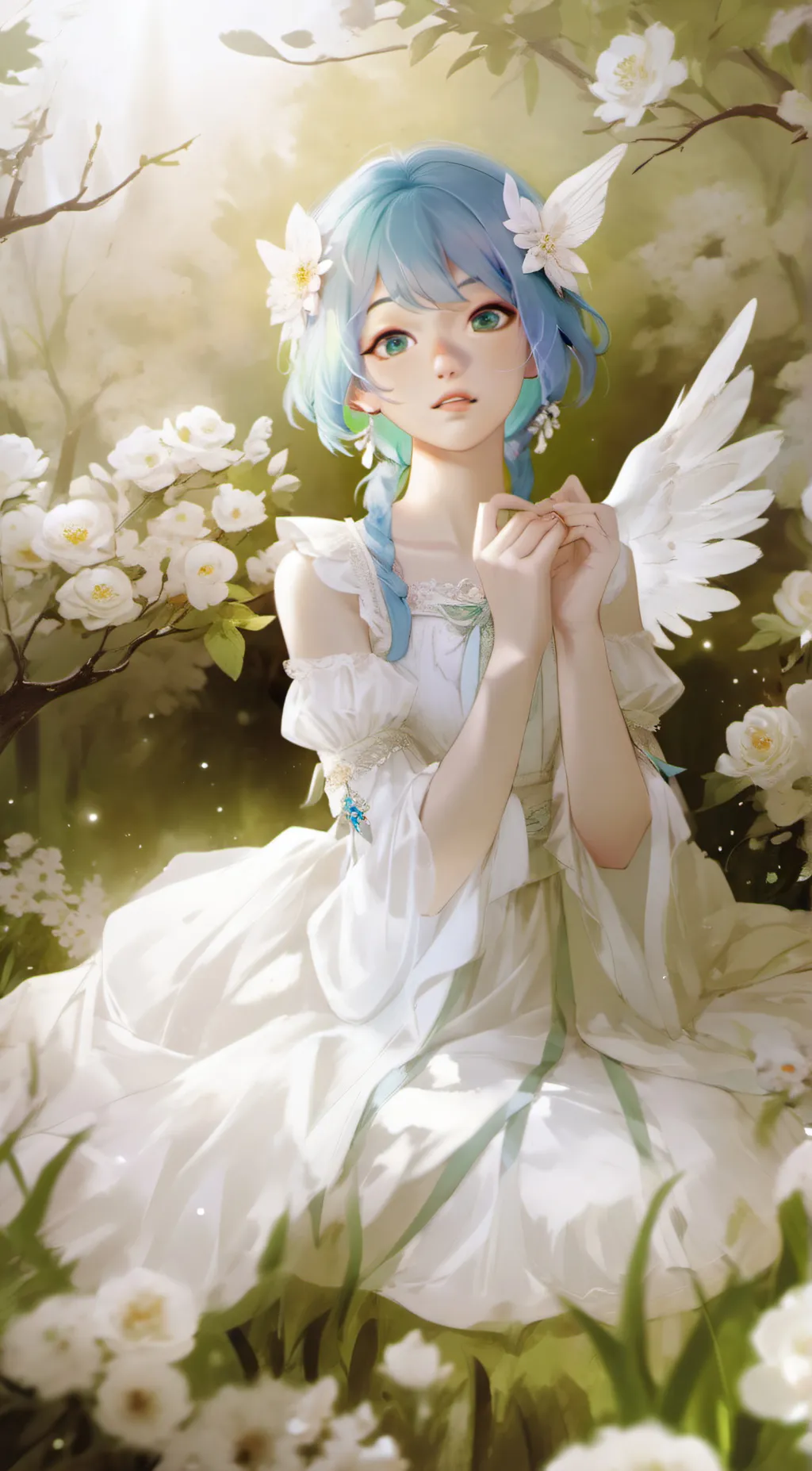 ai character: luna background