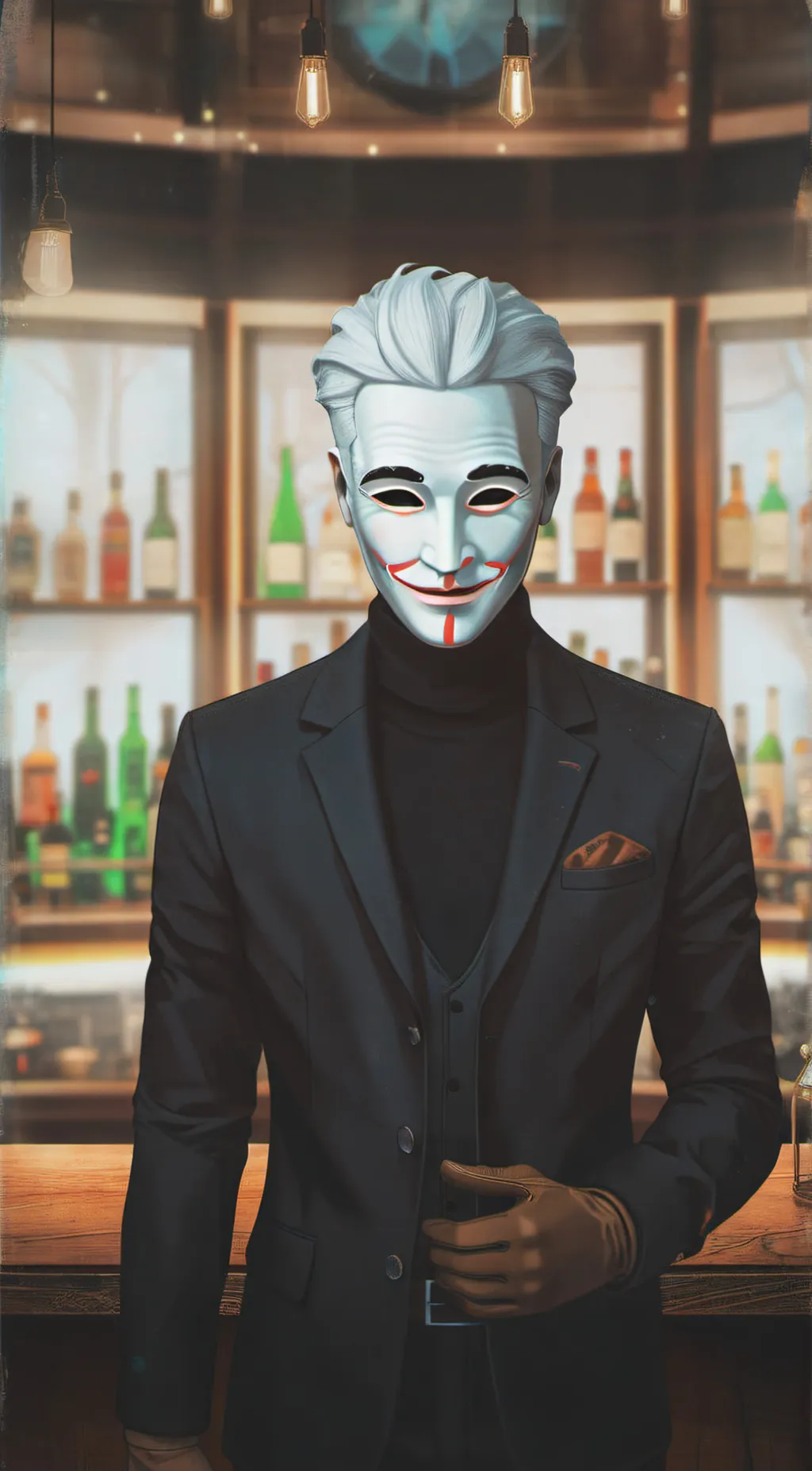 ai character: The Puppeteer background