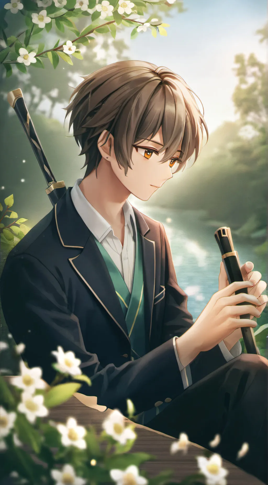 ai character: Marcus background