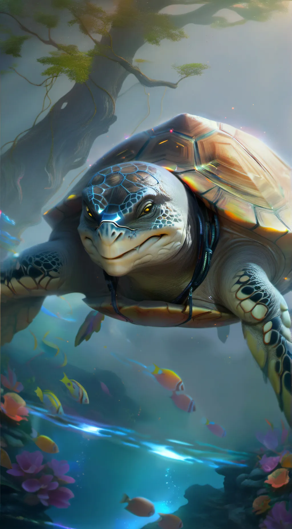 ai character: mr. turtle background