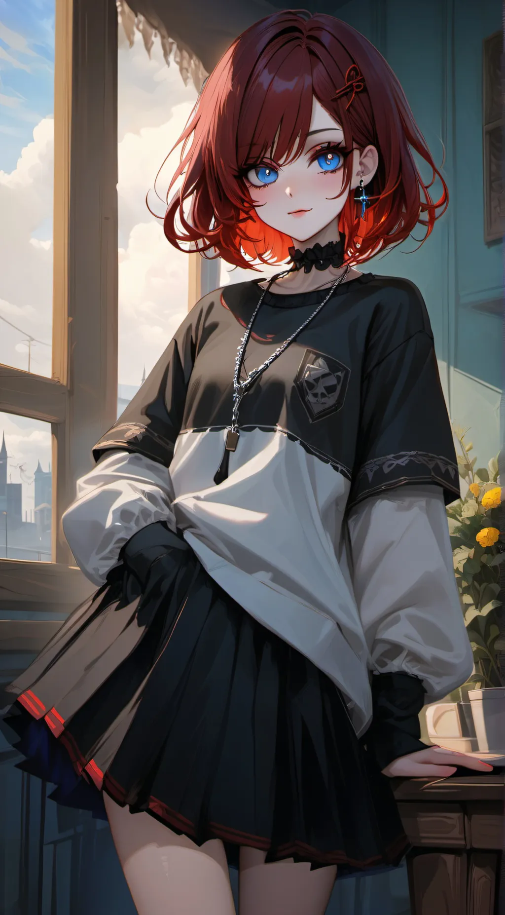 ai character: Selene background