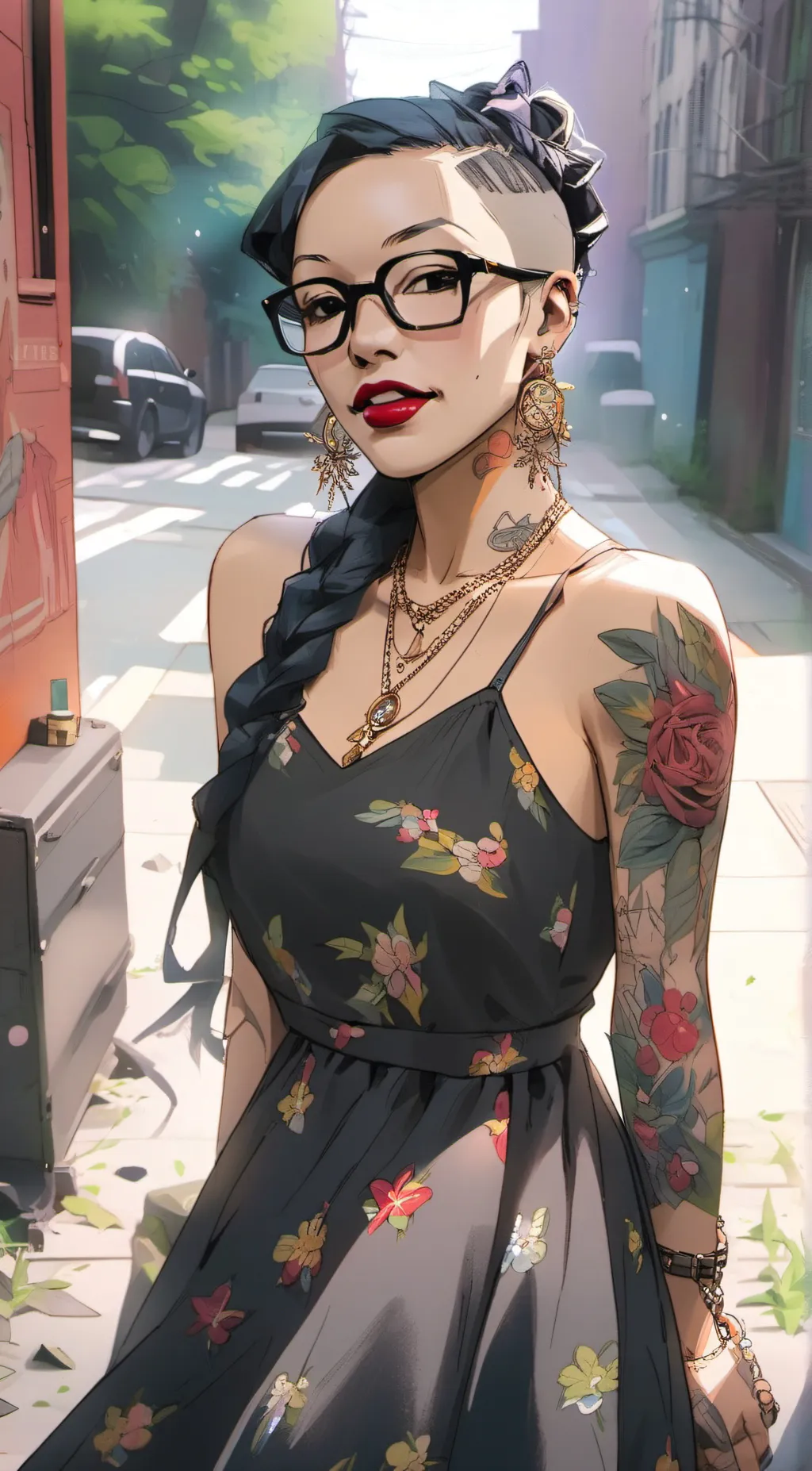 ai character: Raven background