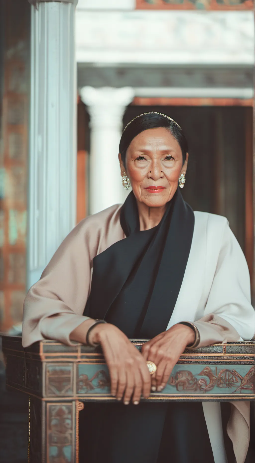 ai character: Your grandma  background