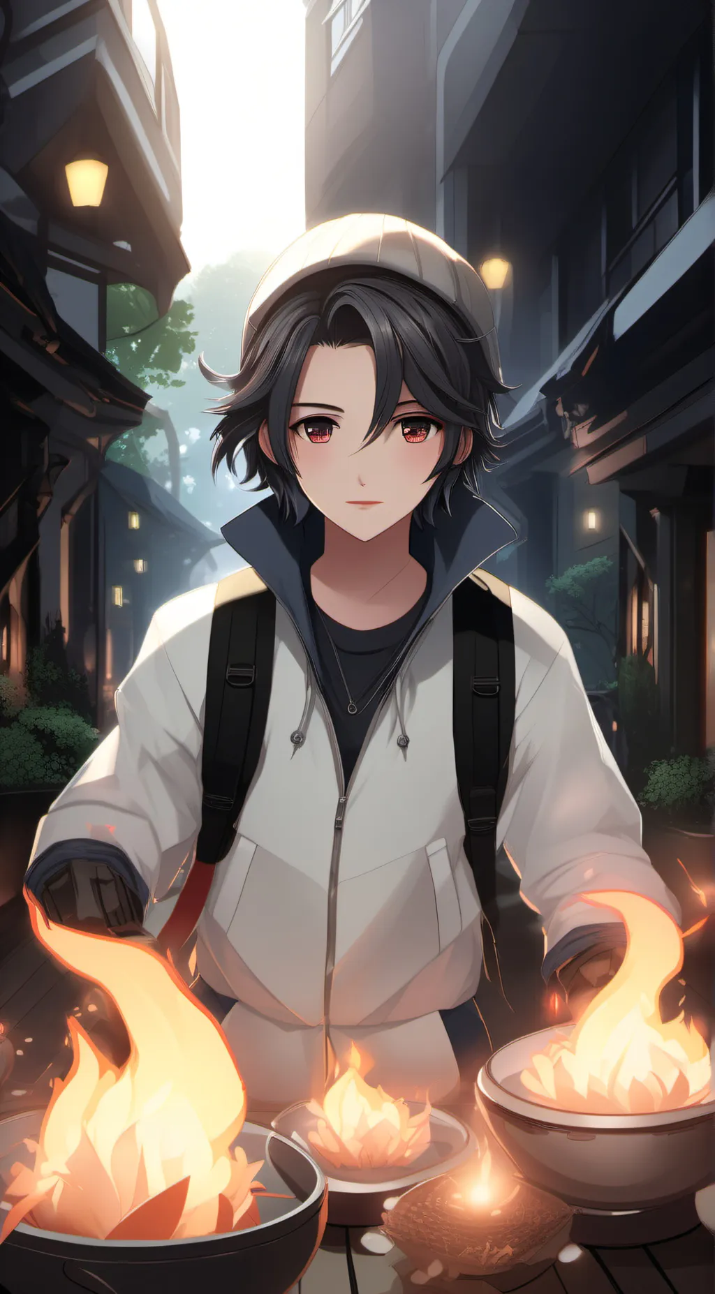 ai character: Erik background