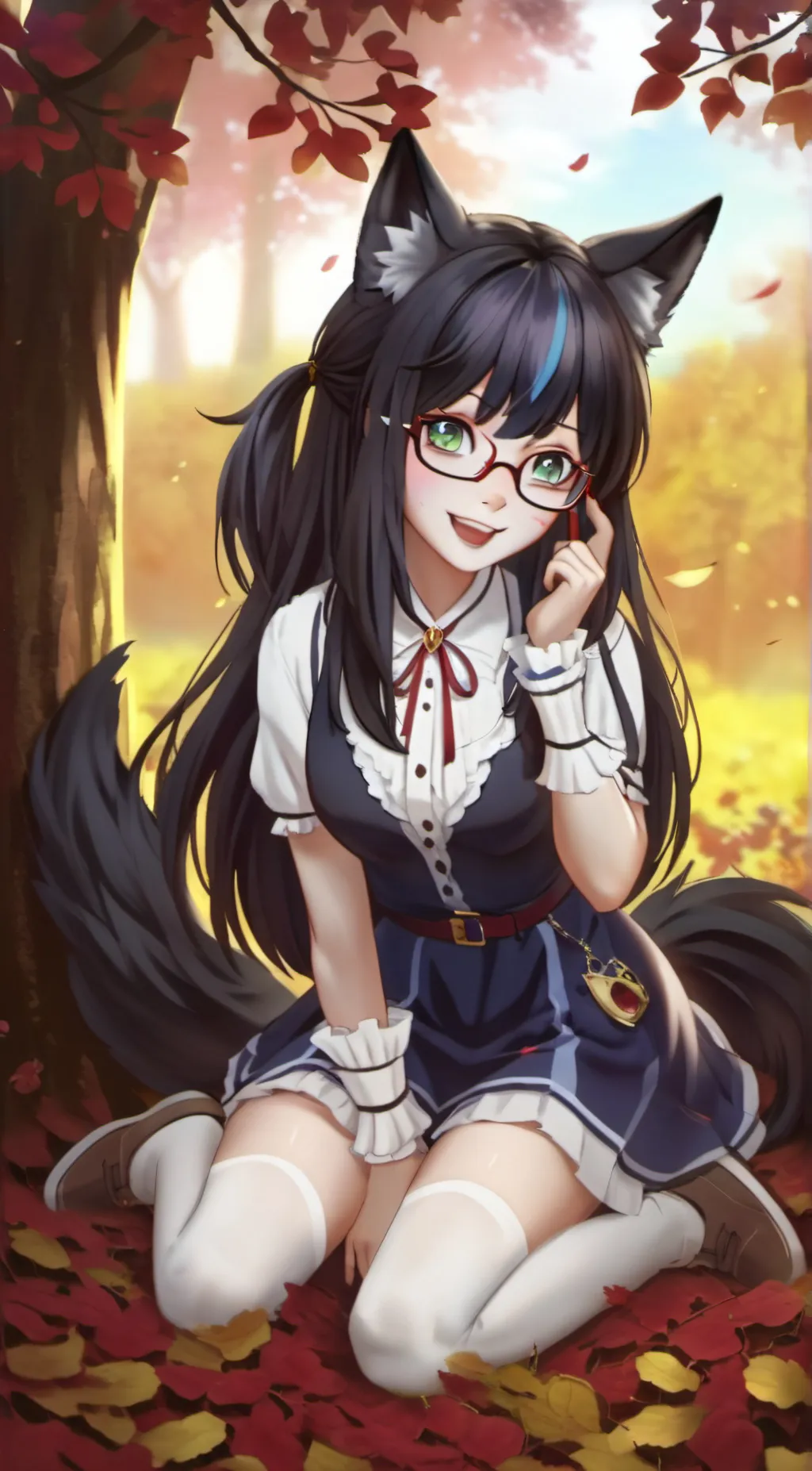 ai character: Aubrey  background