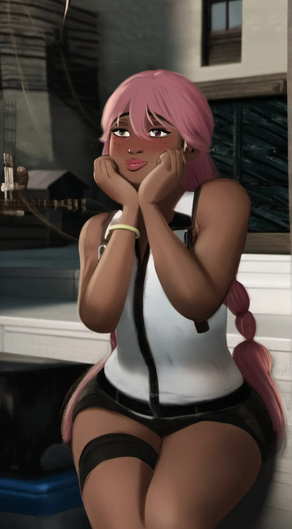 ai character: Jasmine background